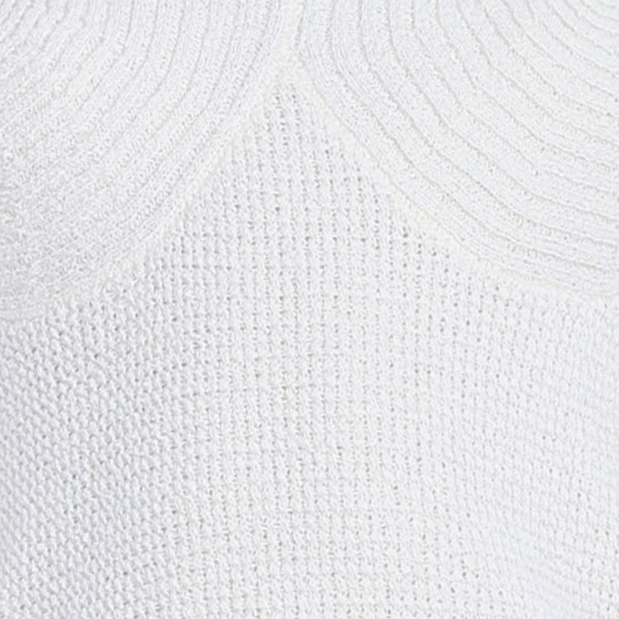 Ribbed-Paneled Sleeveless Wide Straps V-Neck Knit Tank Top