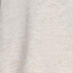 Back Lacing Drop Shoulder Lantern Sleeve Lazy Chic Knit Sweater