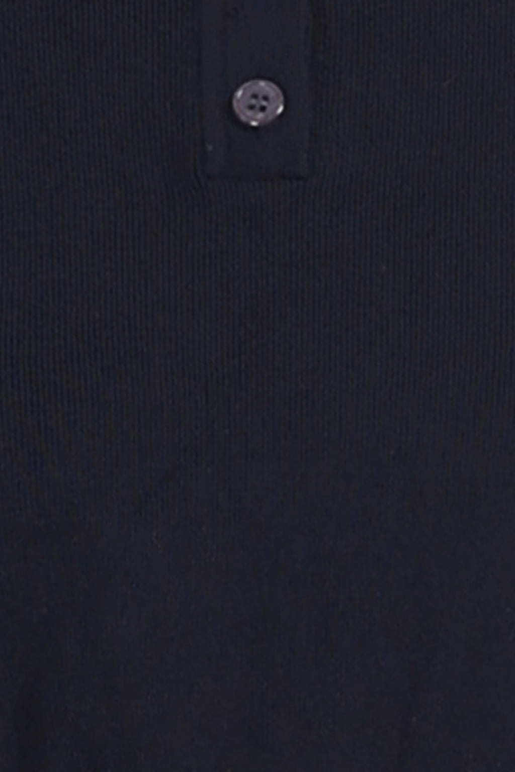 Polo Collar Puffed Short Sleeves Solid Cropped Fit Knitted Top