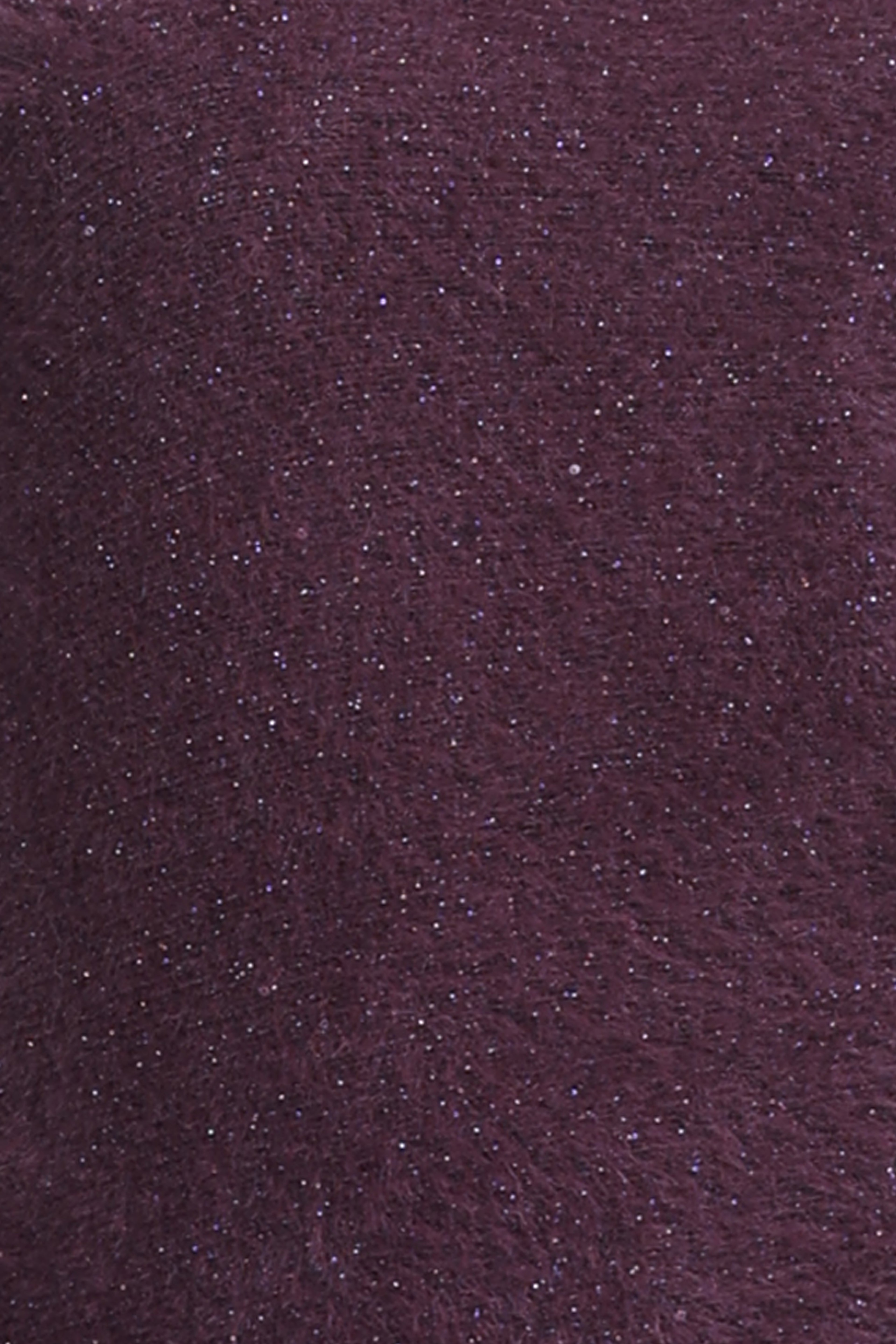 Off-the-shoulder Long Sleeve Fuzzy Sparkle Solid Knitted Mini Dress