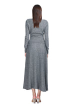 V-neck Lace Trim Long Sleeve Vertical Rib Solid Knitted Cardigan