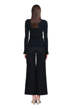 Asymmetric Fold Collar Frayed Edges Off-center Placket Knitted Cardigan