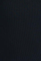 Asymmetric Fold Collar Frayed Edges Off-center Placket Knitted Cardigan