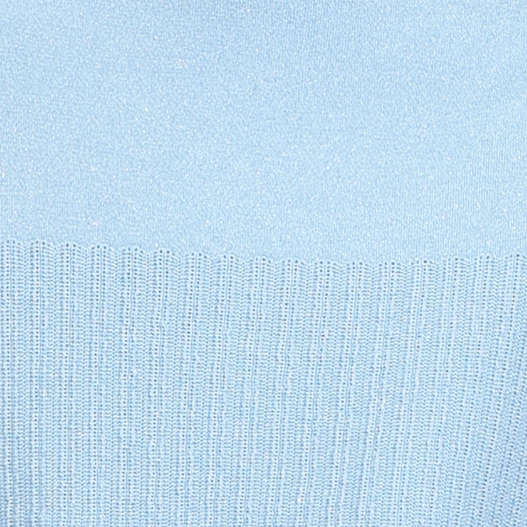 V-neck Back Bow Tie Sleeveless Vest & Matching Skirt Knitted 2Pics Suit