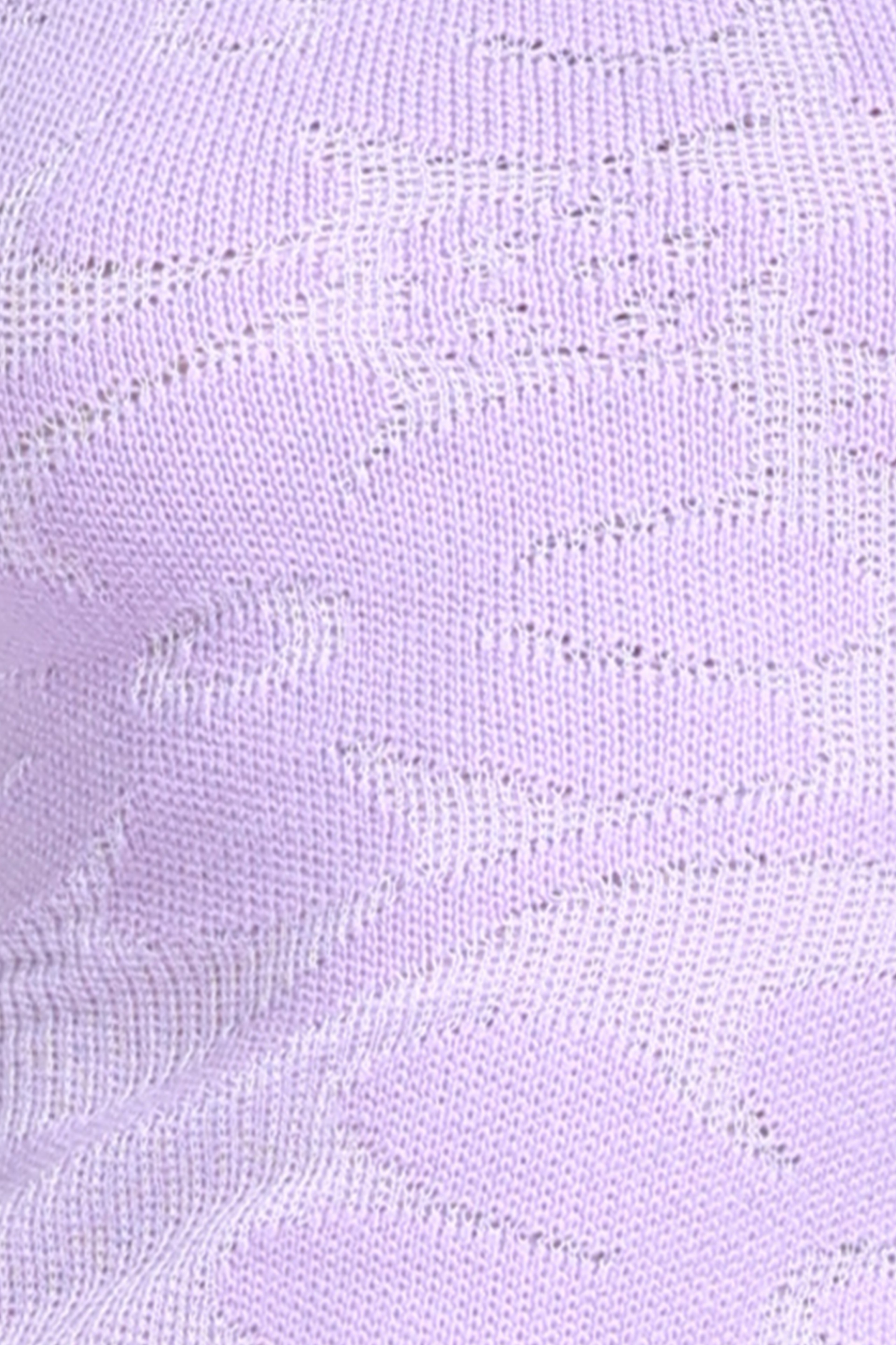 Crew-neck Sleeveless Floral Jacquard Solid Knitted Tank Top